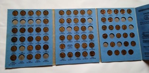 lot 16 image: Lincoln Head Partial Coin Collection