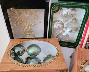 lot 176 image: Christmas Ornaments