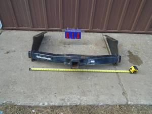 Class 5 receiver hitch. Size as shown. Good used condition. As shown.