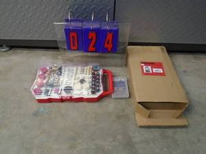 Toolman electric grinder bit set. 440 pieces. As shown.