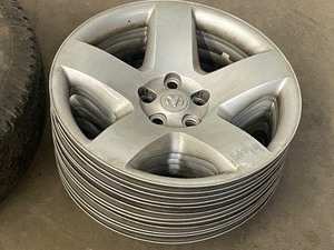 lot 35 image: Lot Of (1) Tire, Wheel Covers, (1) Truck Mirror
