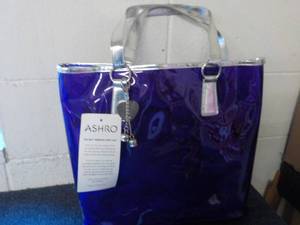 lot 110 image: Ashro Purple Bag new with tags 16 ...