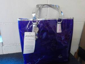 lot 112 image: Ashro Purple Bag new with tags 16 ...