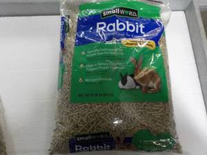 lot 122 image: 10 lb. Bag Small World Rabbit Feed...