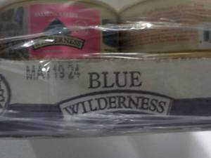 lot 134 image: 23 Cans Blue Wilderness High Protei...