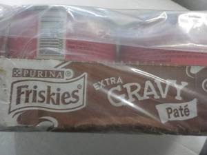 lot 138 image: 22 Cans Friskies Purina Cat Food wi...