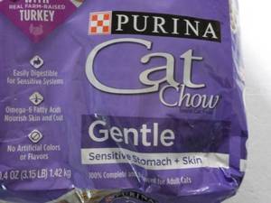 lot 144 image: 2 bags Purina Cat Chow...
