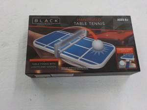 lot 183 image: Black Series Hand Held Table Tennis...