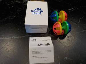 lot 90 image: Rattle and Roll Cat Toys- set of 2...