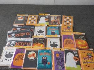 lot 210 image: Halloween Cards and Tape...