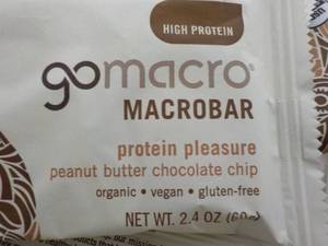 lot 215 image: Case of 190 Gomacro Protein Bars.