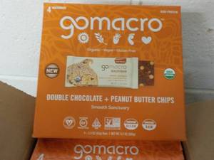 lot 219 image: 145 Gomacro Kids Oatmeal Chocolate ...