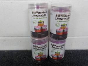 lot 226 image: 4 Containers Fermentation AirLock L...