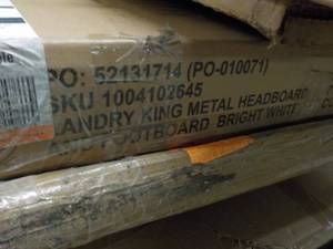 lot 270 image: Lot of Misc. including Headboards, ...