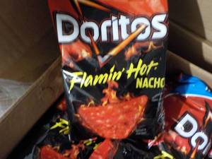 lot 290 image: 2 Cases 4 Large Bags each Doritos F...