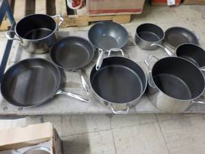 lot 338 image: Masterclad Cookware with Lids some...