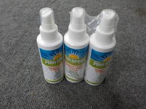 lot 23 image: 3 Bottles Pain Spray...