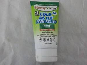 lot 32 image: Hempvana Cold as Ice Pain Relief Ge...