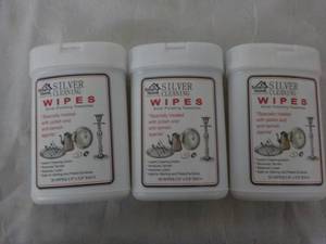 lot 39 image: 3 Containers Silver Cleaning Wipes ...