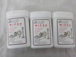 lot 40 image: 3 Containers Silver Cleaning Wipes ...