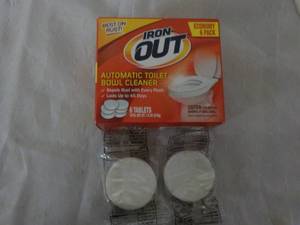 lot 42 image: Iron Out Automatic Toilet Bowl Clea...