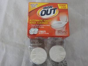 lot 45 image: Iron Out Automatic Toilet Bowl Clea...