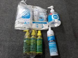 lot 49 image: Safe Act Products, Aloe Vera Gel an...