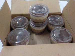 lot 348 image: Box of 12 Cups Coppa Tiramisu Froze...
