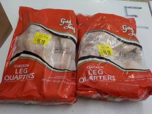 lot 358 image: 2 - 10 lb. Frozen pkgs Leg Quarters...