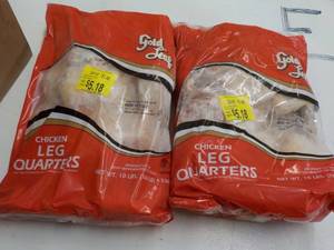 lot 359 image: 2 - 10 lb. Frozen pkgs Leg Quarters...