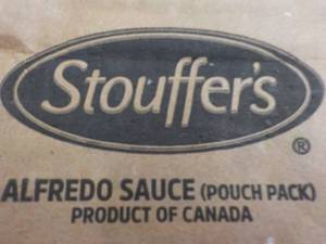 lot 363 image: 2 Frozen Bags Stouffers Alfredo Sau...