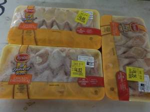 lot 368 image: 3 Frozen Pkgs Tyson Chicken Drumsti...