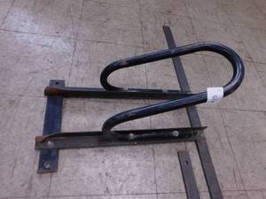 2 - Metal Motorcyle Wheel Chocks