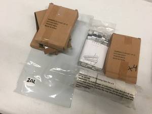 lot 202 image: Brand New Lot of FOUR 15-Hemming Clips Sets & 6 Rolls of Iron On Hemming Tape