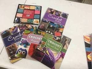 lot 204 image: Brand New Variety Lot of FIVE Crochet Craft  Books