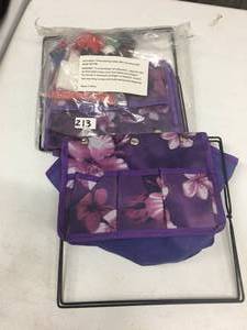 lot 213 image: Brand New Lot with TWO 79-Piece Sewing Accessory Sets with Caddies
