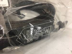 lot 222 image: Brand New Stacy Adams 2-Pack 32 Black & Brown Suede Leather Belts