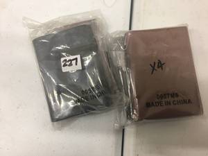 lot 227 image: Brand New Lot of FOUR Mens Variety Leather Wallets