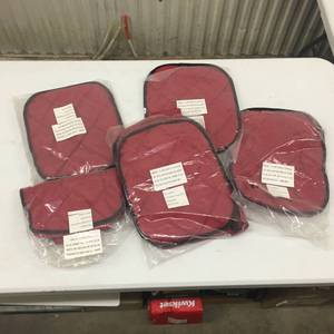 lot 240 image: Brand New Lot of SIX Hot-Cold Back Therapy Wraps