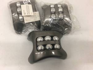 lot 243 image: Brand New Lot of THREE Battery Operated Vibrating Foot Massagers