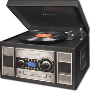 lot 99 image: Brand New Crosley - Memory Master II CD Recorder Turntable - Black