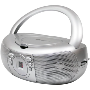 lot 125 image: Brand New Lot of TWO Hamilton Buhl Top Loaded CD Boom Boxes