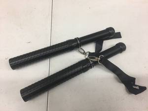 lot 142 image: Brand New Lot of TWO LED Zoom Security Bat Flashlights