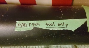 lot 3 image: Ryobi 18volt jet leaf blower 520 CFM, (Tool Only)