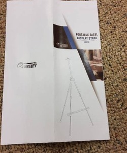 lot 96 image: Artify art easel