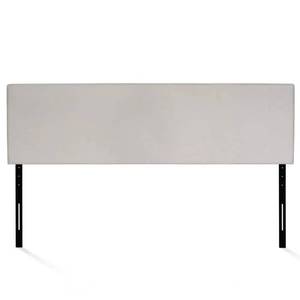 lot 148 image: Furinno Roanne Fog King Plain Headboard, FB17031K-FG - Unclaimed Freight.