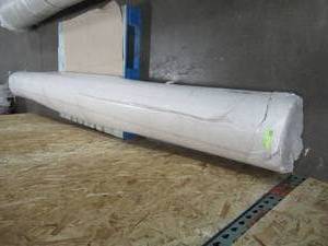 lot 100 image: 12 Roll of Cut Carpet - Speckled Beige - Approximately 25 Feet.
