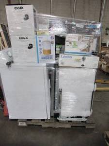 lot 306 image: WHOLESALE MIXED PALLET OF MISCELLANEOUS APPLIANCES