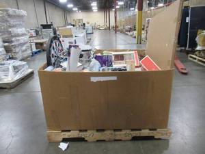 lot 315 image: WHOLESALE MIXED PALLET OF MISCELLANEOUS HARDWARE, OFFICE SUPPLIES, HOME APPLIANCES AND MORE