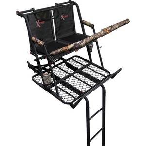 lot 342 image: X-Stand The Jayhawk Ladderstand (Hunting), XSLS624 - Carton Damage - Unclaimed Freight.